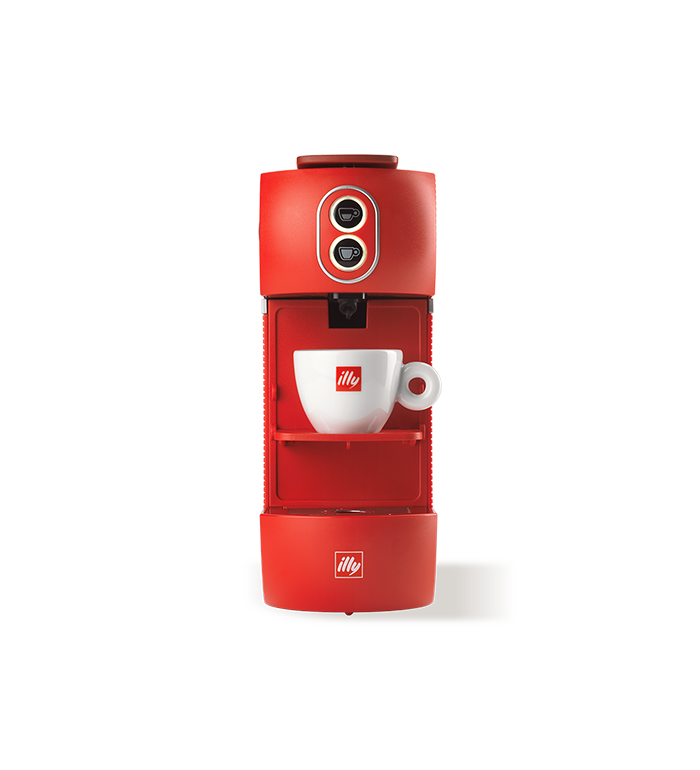 Koffiemachine voor E.S.E. servings koffiepads - illy Easy Rood image number 0